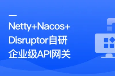 Netty+Nacos+Disruptor自研企业级API网关 | 更新至10章