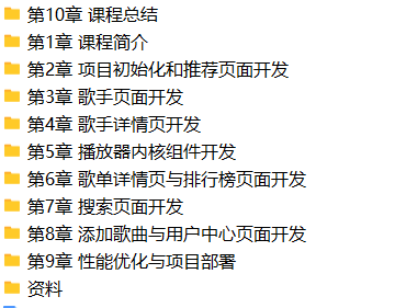 Vue3开发企业级音乐Web App 明星讲师带你学习大厂高质量代码 | 完结