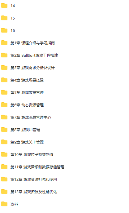 Unity 全流程开发热门游戏BallSort,助力迈入游戏高薪领域 | 完结