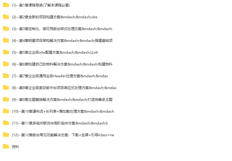 基于 Vue3 ,打造前台+中台通用提效解决方案 | 更新完结