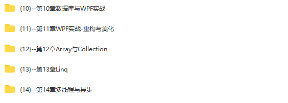 C#速成指南–从入门到进阶,实战WPF与Unity3D开发 | 更新至17章