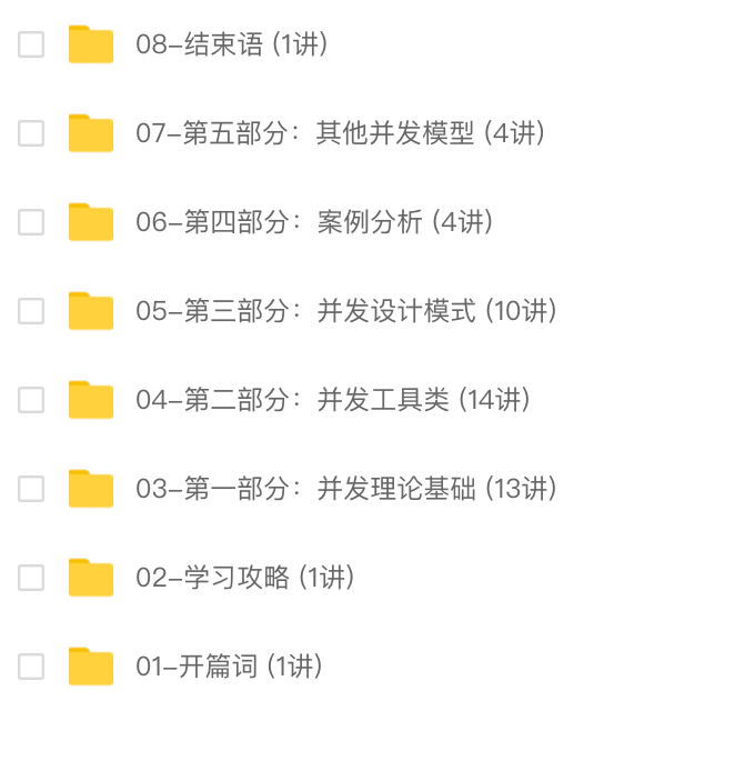 Java并发编程实战 | 完结