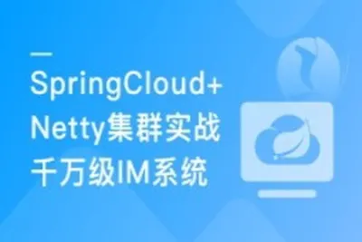 SpringCloud+Netty集群实战千万级 IM系统