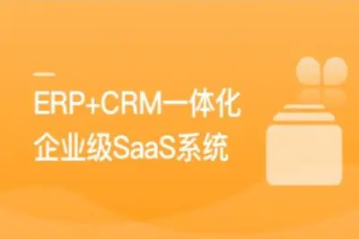 SpringBoot+Vue3打造企业级ERP+CRM一体化SaaS系统