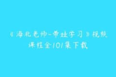 《海北老师-带娃学习》视频课程全101集下载/海北老师 视频课程全101集