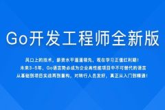 Go开发工程师全新版|2022年