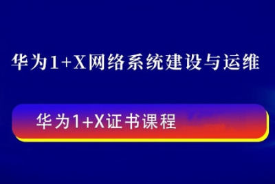 《<em>网络</em>系统建设与运维》高级课程 华为1+X高级<em>网络工程师</em>认证