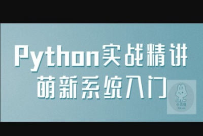 <em>Python</em>实战精讲萌新系统入门视频<em>教程</em>