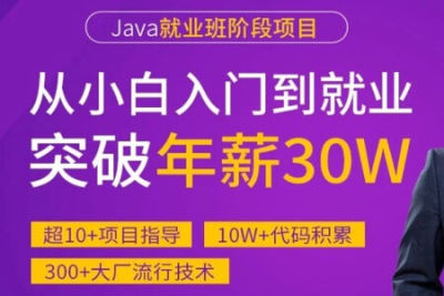 Java就业班阶段<em>项目</em><em>实战</em> | 完结