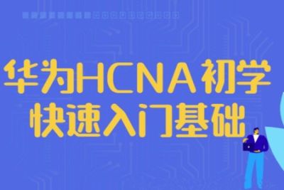 华为HCNA<em>初学</em>快速<em>入门</em>基础