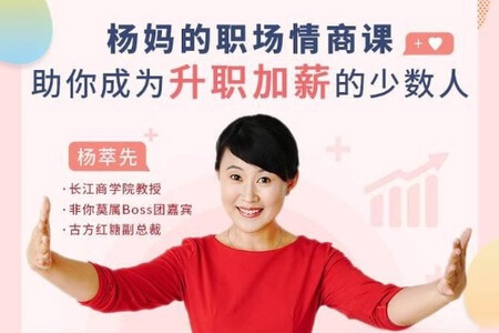 杨妈的职场情商课:助你成为升职加薪的少数人