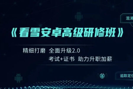 2024夏季班安卓高级研修班月薪两万计划