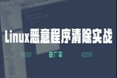 <em>Linux</em>恶意程序清除实战 | 完结