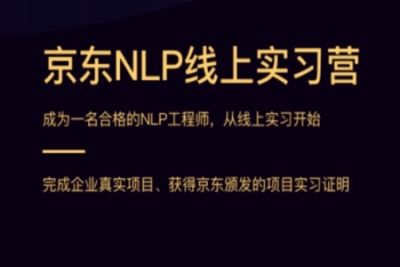 京东NLP<em>实</em><em>训</em>营一期 | 完结