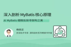 深入剖析 MyBatis 核心原理 | 完结