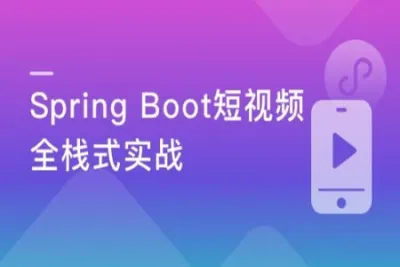 <em>Java</em>短<em>视频</em>小程序开发 全栈式实战项目 | 完结