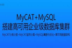 MyCAT+MySQL 搭建高可用企业级数据库集群 | 完结