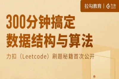 300分钟搞定<em>数据结构</em>与算法 | 完结