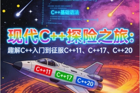 现代C 探险之旅：趣解C 入门到征服C 11、C 17、C 20
