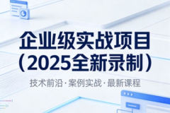卧龙-企业级实战项目（2025全新录制）