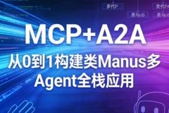 MCP+A2A 从0到1构建类Manus多Agent全栈应用 ｜完结