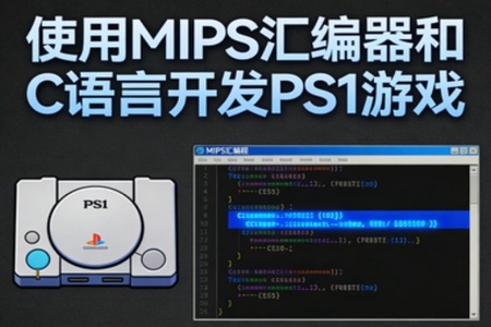 使用MIPS汇编器和C语言开发PS1游戏(英文版)