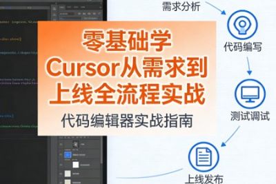 零基础学Cursor从需求到上线全流程实战