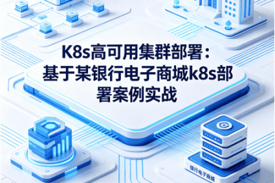 <em>K8s</em>高可用集群部署：基于某银行电子商城<em>k8s</em>部署案例实战